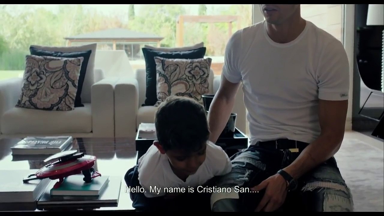 Cristiano Ronaldo's son doesn't know his own name