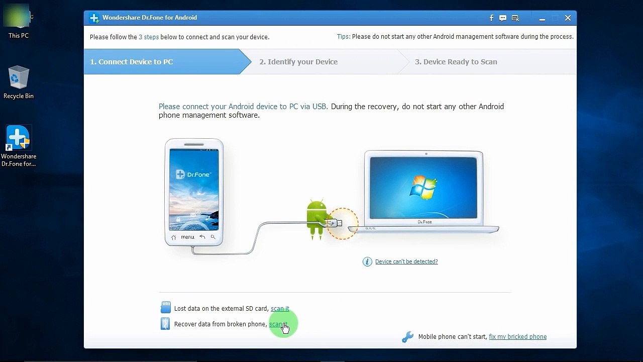 Recover Data from Broken & Black Screen Samsung Galaxy S6/S6 Edge/S7/S7 Edge/Note 6/Note 5