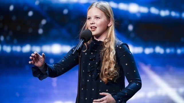 Beau Dermott Amanda Holden's golden girl 2016 Britain’s Got Talent 2016
