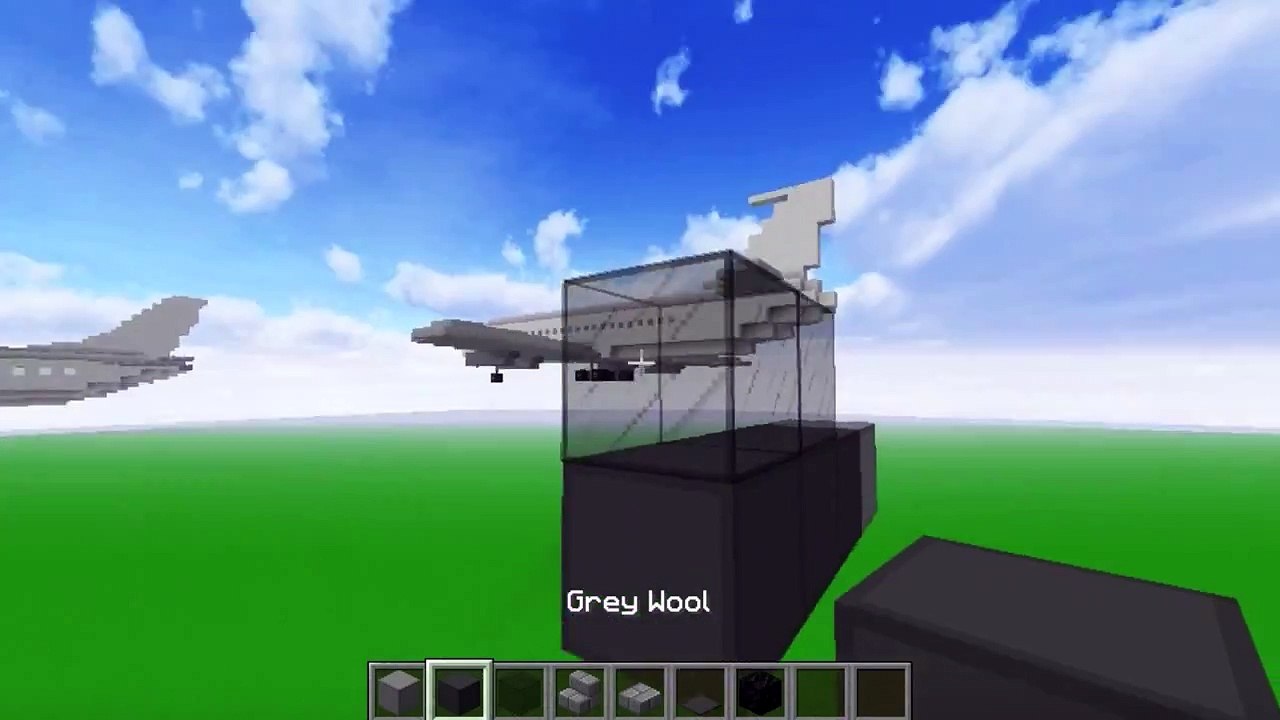 Minecraft Fighter Jet F-35 Lightninig II(Tutorial)1:1 Scale