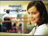 To unblock  Hotmail account call Hotmail Customer Care 1-806-731-0143  number