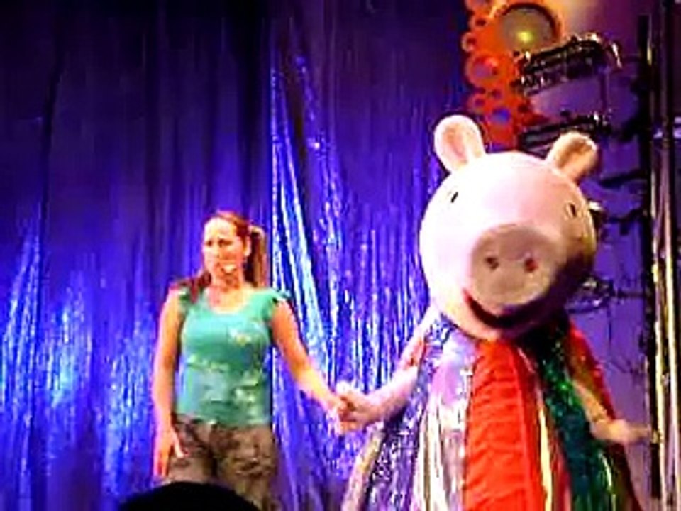 Peppa Pig and George pig Channel 5 Milkshake Live Poole Lighthouse