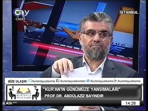 NAMAZ VAKiTLERi - ABDÜLAZiZ BAYINDIR - KURANLA YÜZLEŞME (12.07.2014)