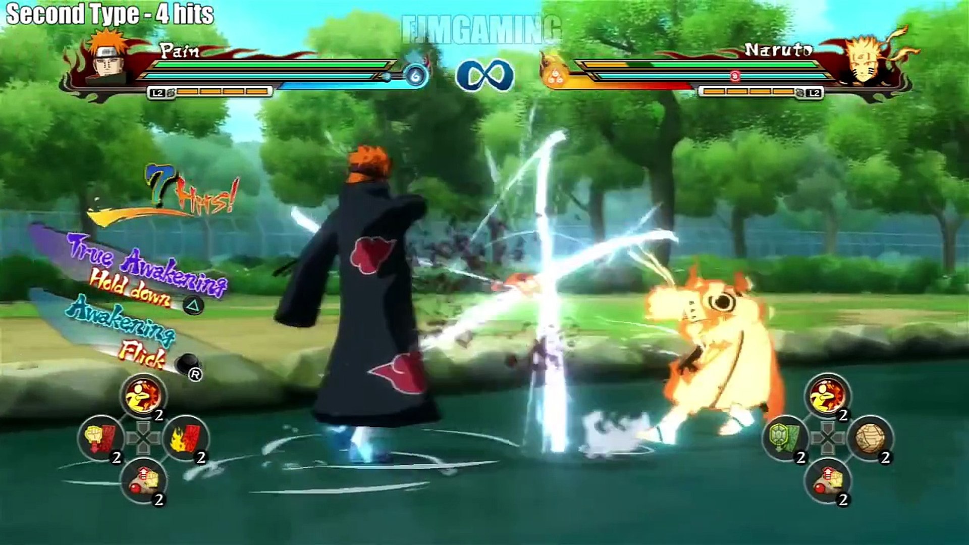 Naruto Storm Revolution Pain Endlessinfinite Combo Tutorial