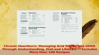 Download  Chronic Heartburn Managing Acid Reflux and GERD Through Understanding Diet and Lifestyle Ebook Free