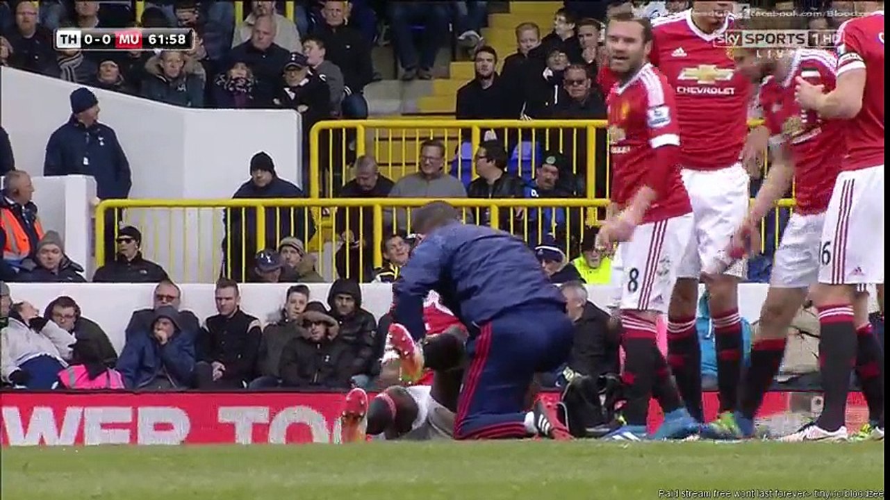 Full Match Tottenham Hotspur vs Manchester United 10 April 2016 (2 Half)