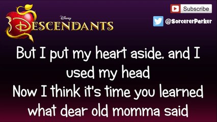 DISNEY DESCENDANTS Evil Like Me FULL SONG & LYRICS