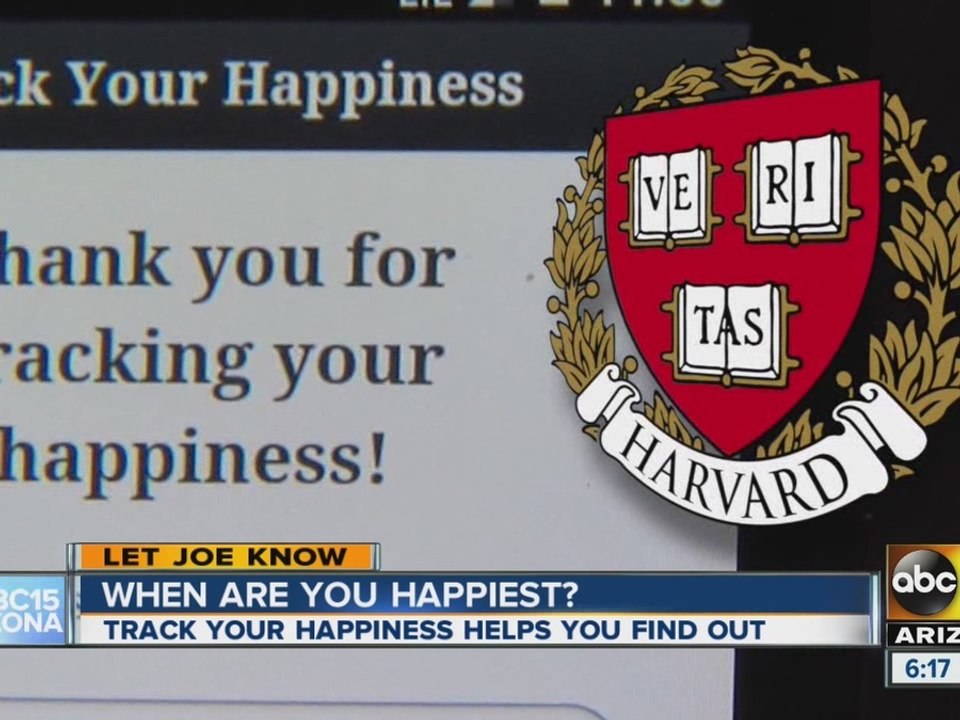 When are you happiest?