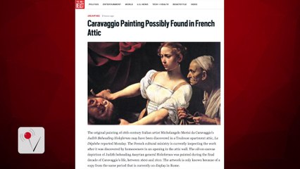 Missing Caravaggio Worth $113M Found in an attic?