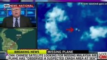 Malaysian Airlines flight MH370 'crash site found' by Chinese satellite