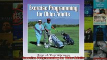 READ book  Exercise Programming for Older Adults  FREE BOOOK ONLINE