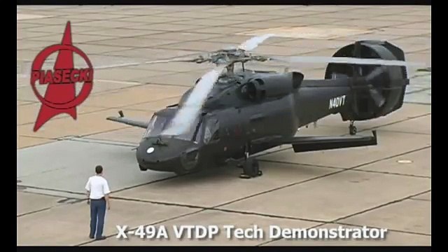 SUPER FAST Piasecki X 49A Helicopter for US Military