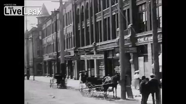 Rare 1907 DashCam Ride Through Victoria, British Columbia