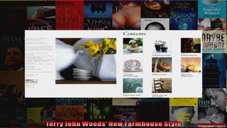 Read  Terry John Woods New Farmhouse Style  Full EBook