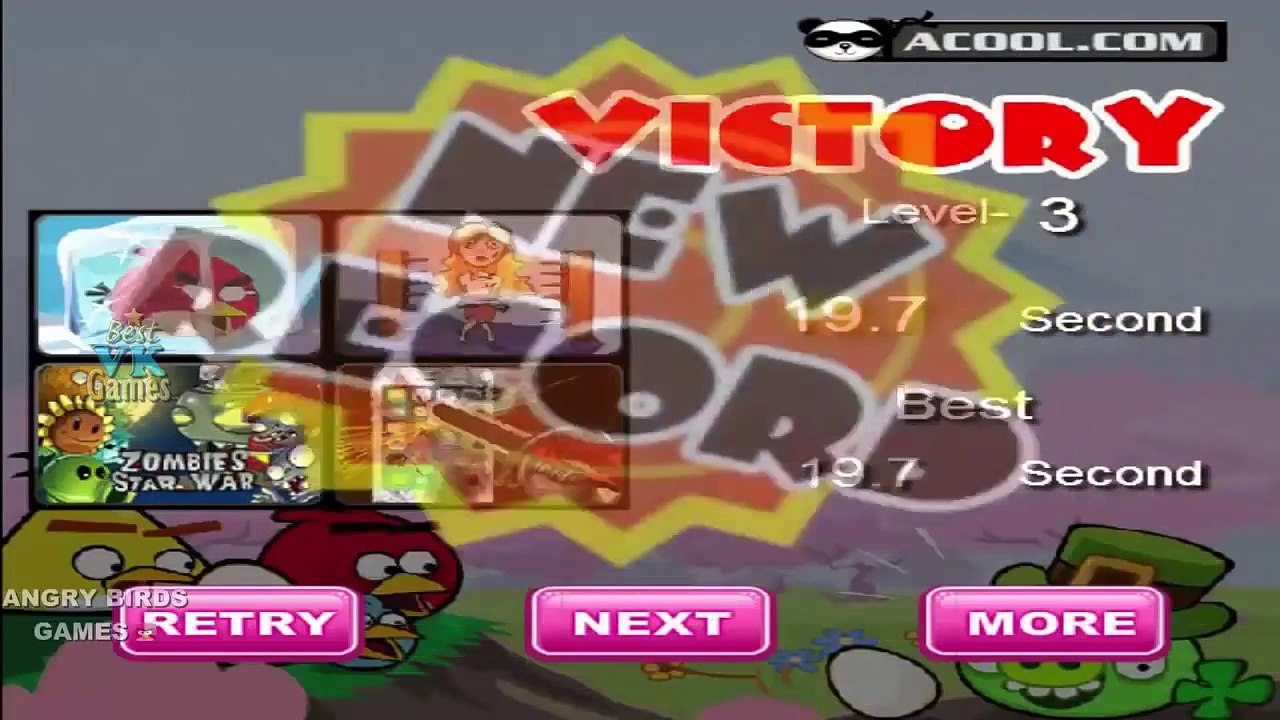 ANGRY BIRDS: Angry Birds Get Home Game Levels 1-15 - Angry Birds Games