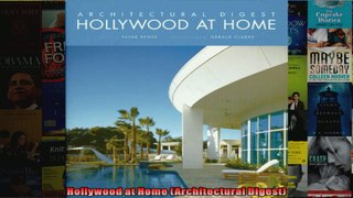 Read  Hollywood at Home Architectural Digest  Full EBook