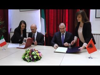 Report TV - Marrëveshja Shqipëri-Itali, 2 mln € për studim fizibiliteti për disa rrugë