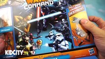 Star Wars Toys Unboxing with Star Wars Play-Doh Surprise Egg and Star Wars Rebels Toys by KidCity
