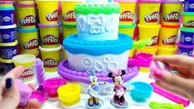 Play Doh Cake Mountain Minnie mouse Lollipops Disney Toys