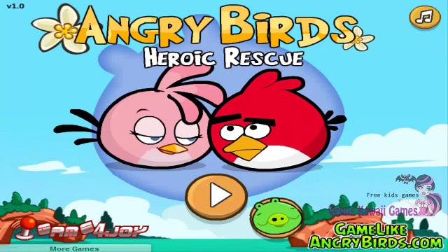 Angry Birds Online Games - Episode Angry Birds Heroic Rescue Episode Lvl 1-24 all levels FULL GAME
