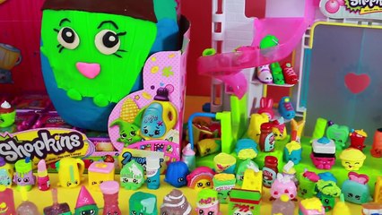 Giant Play-Doh Shopkins Surprise Egg Toys Season 2 Season 1 Collection Fluffy Baby Mega 140 Shopkins