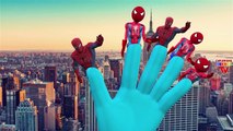 Finger Family Captain America Cartoons For Kids | Spiderman Finger Family Children Nursery Rhymes