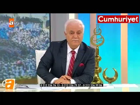 Nihat Hatipoğlu'na canlı yayında 'Kandillerde eşimle ilişkiye girebilir miyim?' sorusu
