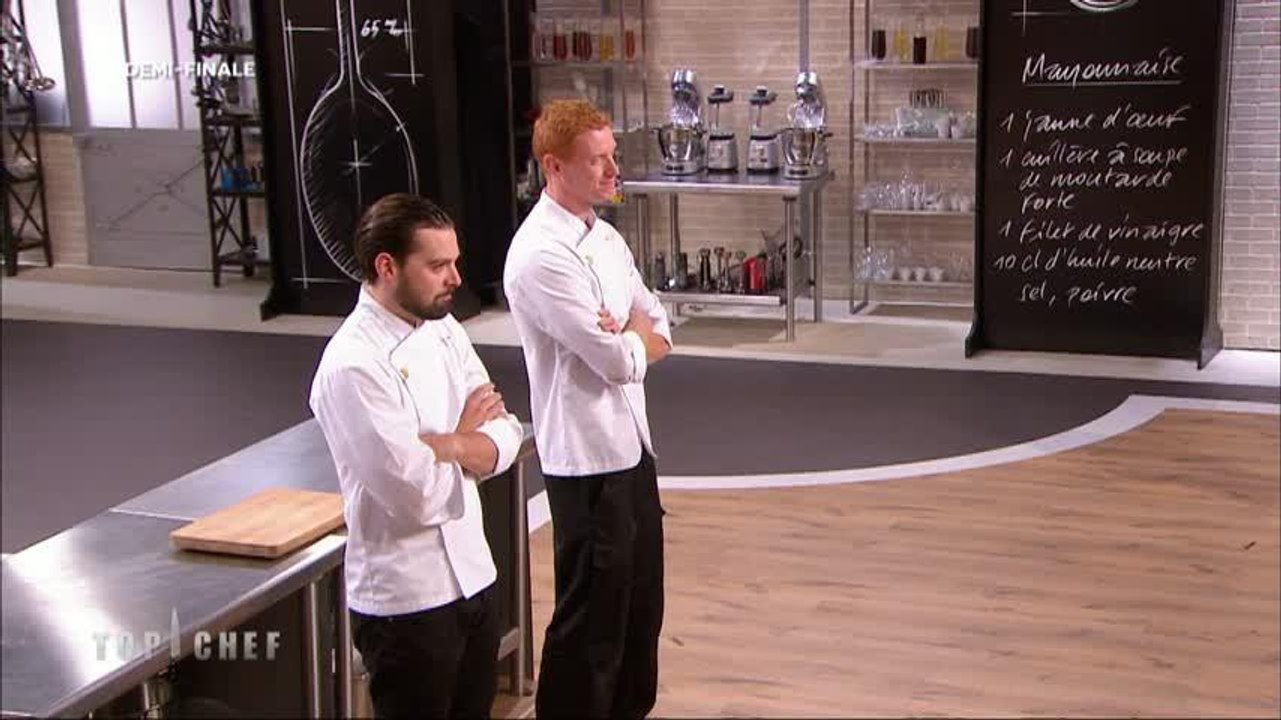 Coline défie les demi-finalistes sur l’aïoli