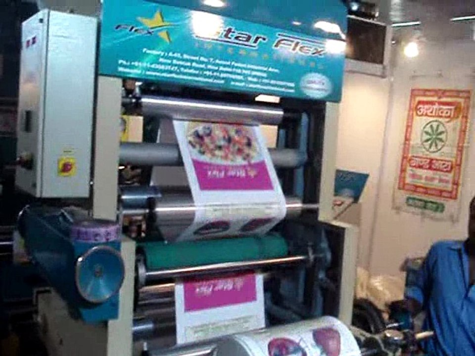 Flexographic printing Machine 6 Color