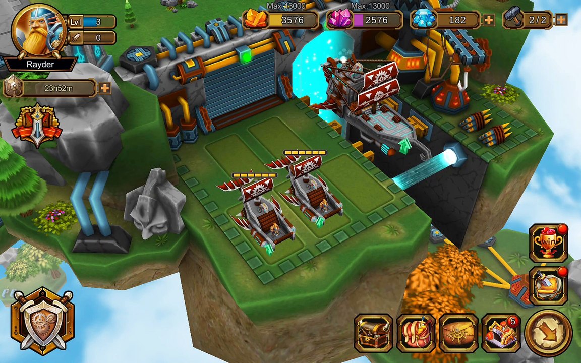Atlantis: 3D war strategy game - Android gameplay PlayRawNow