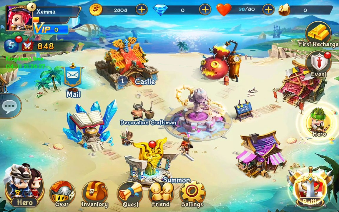 Brave Dynasty - Android gameplay PlayRawNow