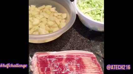 Smoked Corned Beef Cabbage and Potatoes Homemade Ruebens On the Grill #hdfchallenge