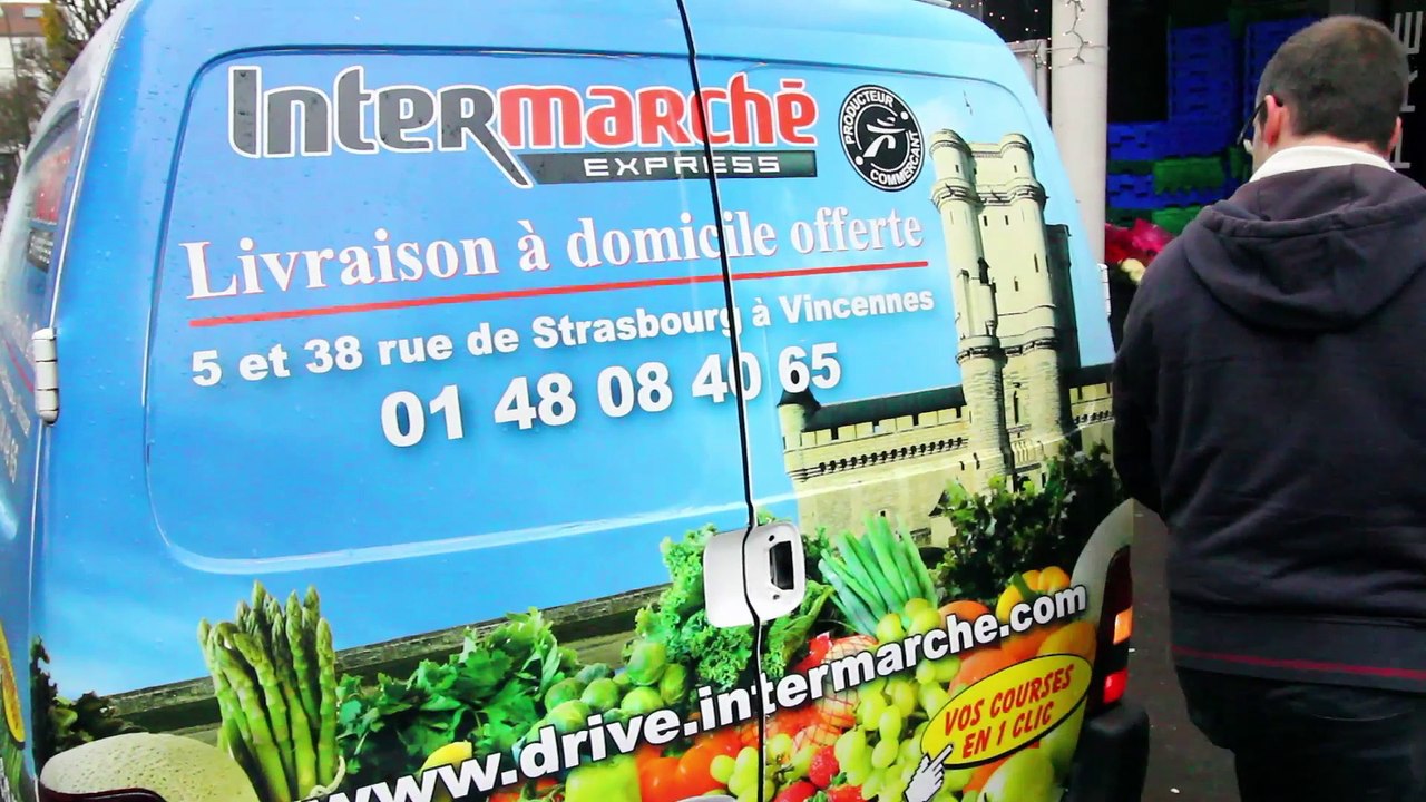 Intermarché à Vincennes #Episode4 La livraison et l'E-commerce chez vous.