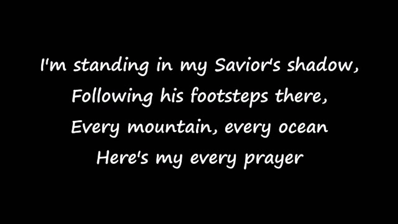 Blake Shelton - Savior's Shadow (Lyrics)