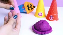 Halloween Toy Videos Halloween Peppa Pig Ice Cream Parlor Building Toys Play Doh Ice Cream Part 1