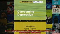 READ book  Overcoming Depression A Cognitive Therapy Approach Treatments That Work  FREE BOOOK ONLINE