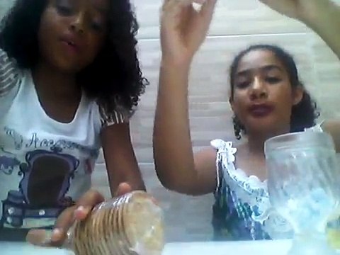 O desafio smoothie challenge com minha prima Letícia