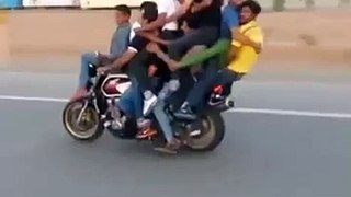 Dhoom Funny Baik  drawing 10 people