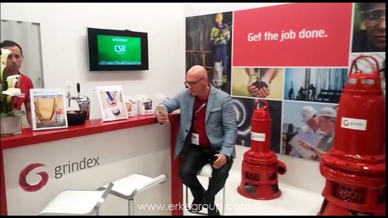 Bauma2016, Grindex  Stand, Erke Group, www.erkegroup.com