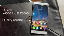 Control de calidad del OUKITEL K6000 Pro