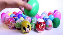 Surprise Eggs Peppa Pig Planes Minnie Mouse Polly Doll Angry Birds Frozen Huevos Sorpresa Part 3