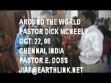 AROUND THE WORLD PASTOR MCNEELY CHENNAI, INDIA