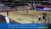Second passage, tir de précision masculin, France Tirs 2016, Sport Boules, Dardilly 2016