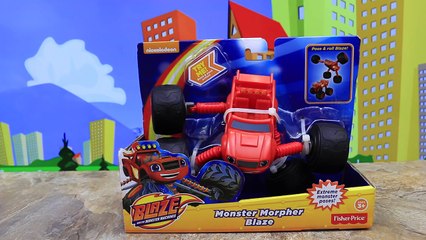 Blaze and the Monster Machines Monster Morpher Parody with Disney Cars Monster Trucks