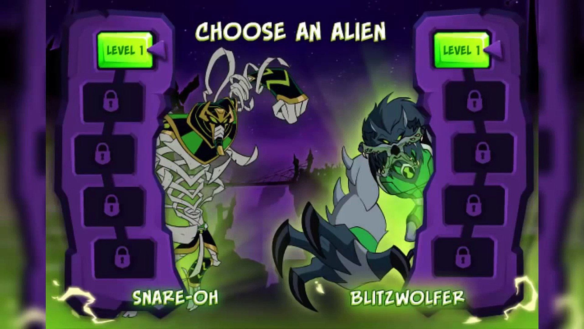 Ben 10 Coleção Galactic Monsters, Jogos