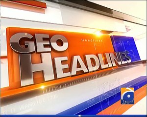 Geo News Headlines - 12 April 2016 - 1600
