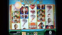 WIZARD OF OZ Penny Video Slot Machine with GLINDA BONUS Las Vegas Strip Casino