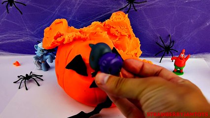 Download Video: Shopkins Play Doh Frozen Halloween Spongebob Peppa Pig Elsa Zombies Surprise Eggs StrawberryJamToys