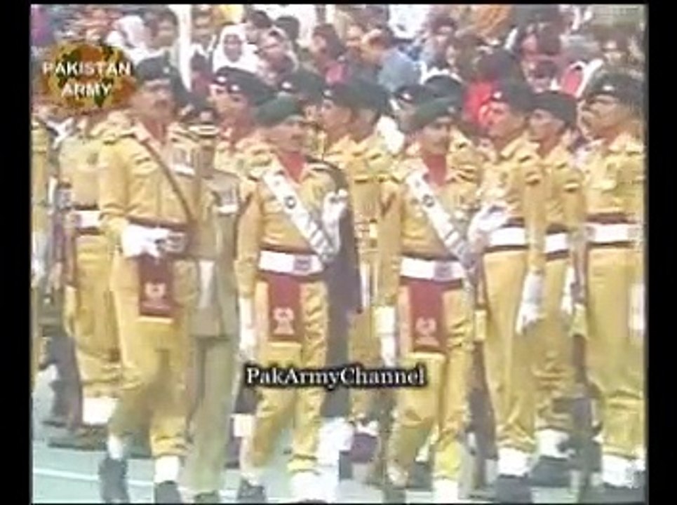 23rd March Pakistan Day Joint Services Parade 1996 Part 3