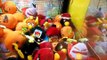 All 6 Space Angry Bird Plush Bus Claw Machine Wins!